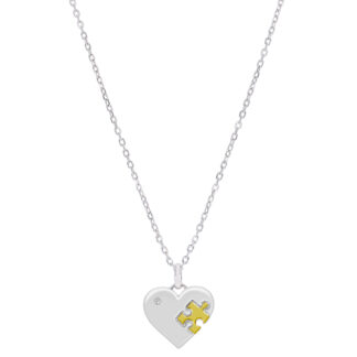 Collar Plata Corazón Marea D02907/AQ