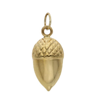 COLGANTE ORO 18K BELLOTA 6x13mm  LUCAGL50A