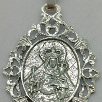 Medalla Virgen de Flores (Encinasola) Plata 1ª Ley 1003-30-VLR